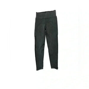 Aerie offline high rise leggings size small braided pattern on leg grey